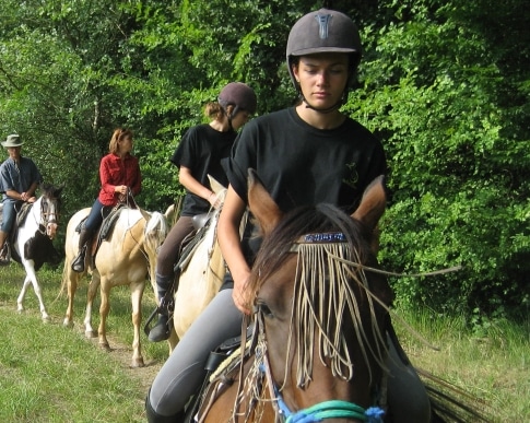 équitation et anglais