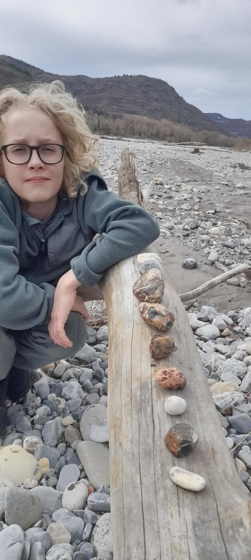 Eamon at the river